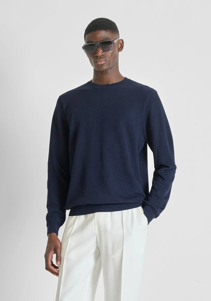ANTONY MORATO - Maglia girocollo regular fit in misto viscosa