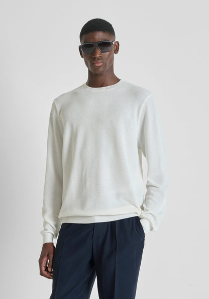 ANTONY MORATO - Maglia girocollo regular fit in misto viscosa