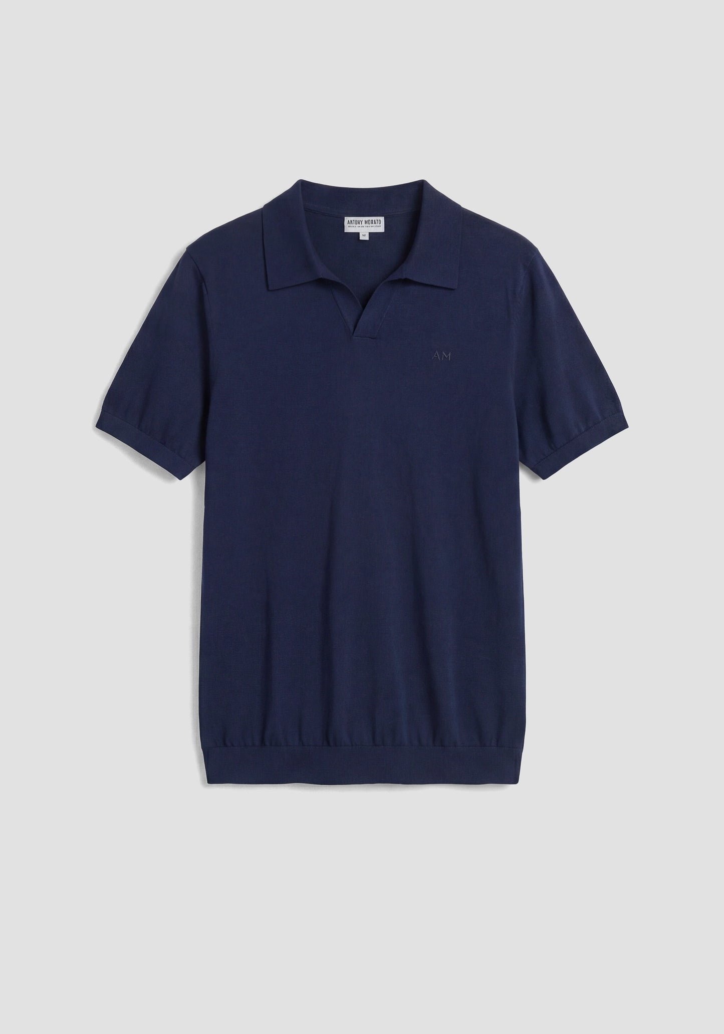 ANTONY MORATO - Maglia polo slim fit in morbido filato misto seta e tencell