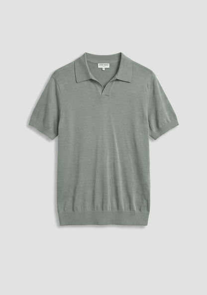 ANTONY MORATO - Maglia polo slim fit in morbido filato misto seta e tencell