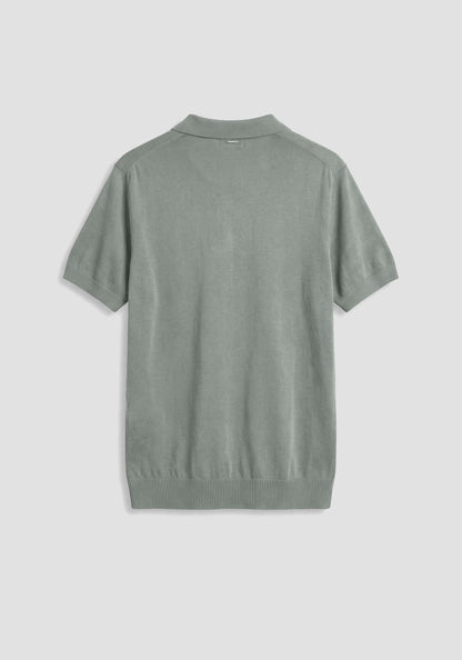 ANTONY MORATO - Maglia polo slim fit in morbido filato misto seta e tencell