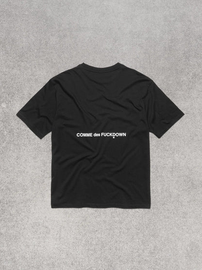 COMME DES FUCKDOWN - T-Shirt in jersey con stampa davanti e dietro
