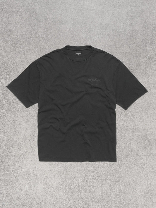 COMME DES FUCKDOW - T-Shirt in jersey stone washed con stampa sul davanti e retro