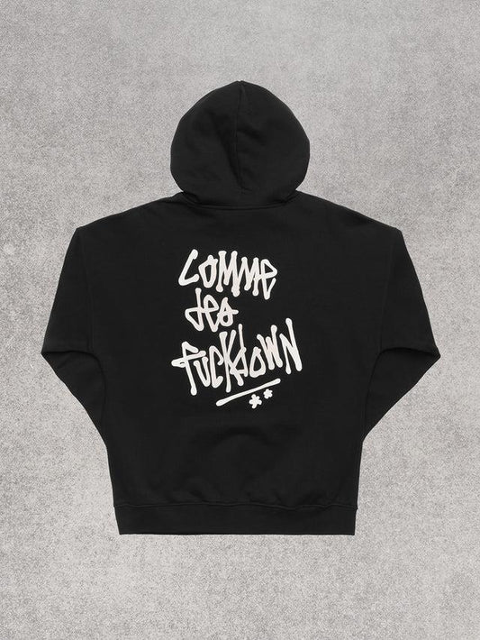 COMMES DES FUCKDOWN - Felpa con cappuccio e stampa avanti e retro