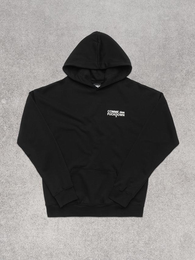 COMMES DES FUCKDOWN - Felpa con cappuccio e stampa avanti e retro