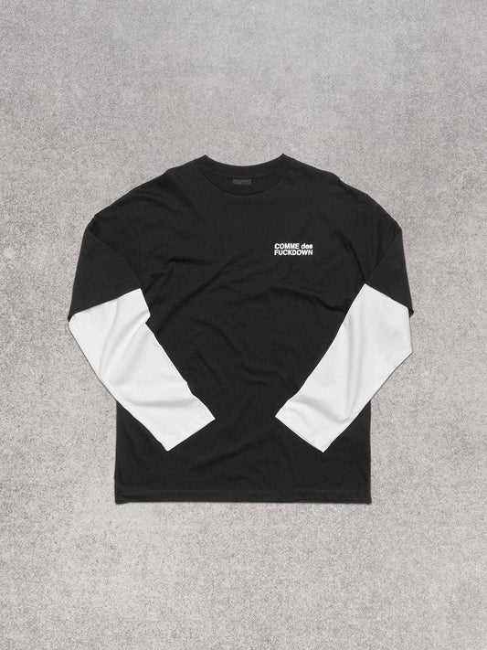 COMME DES FUCKDOWN - T-Shirt in jersey con stampa sul davanti e retro