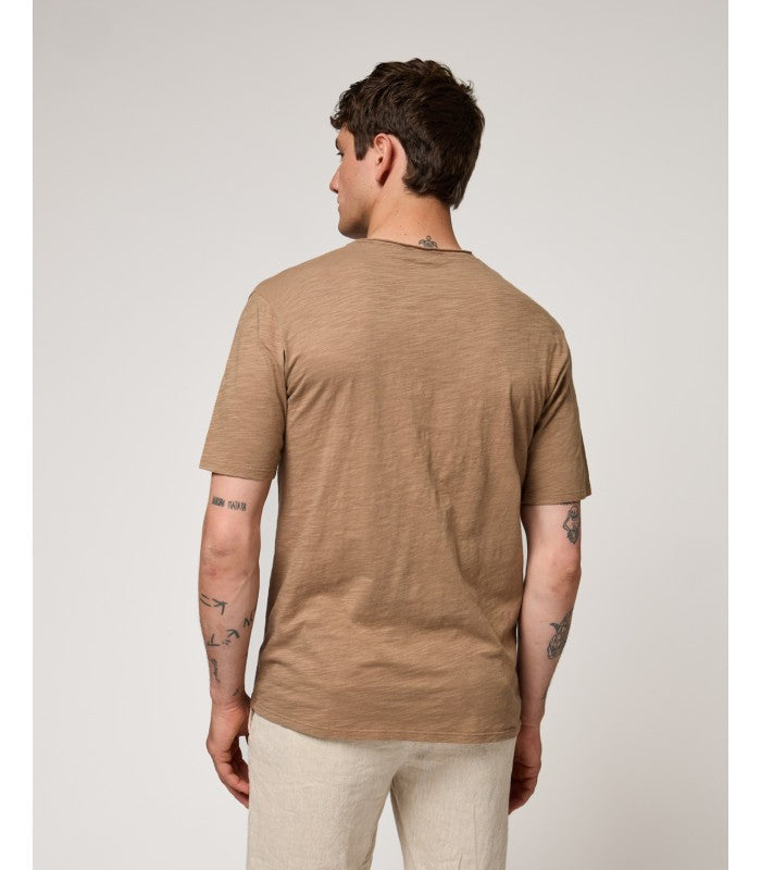 GIANNI LUPO - Tshirt in cotone slub