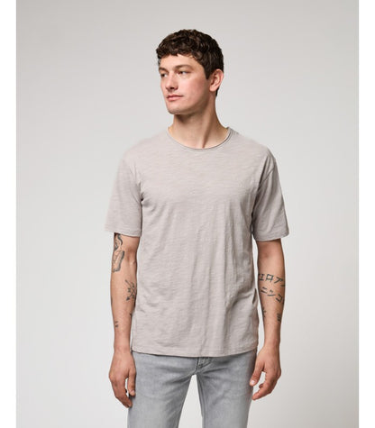 GIANNI LUPO - Tshirt in cotone slub