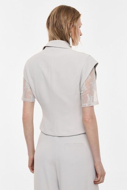 IMPERIAL - Gilet doppio petto con rever