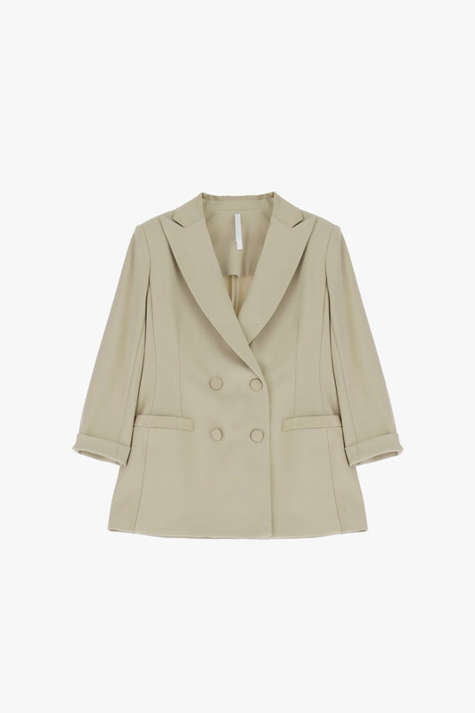 IMPERIAL - Blazer doppio petto con maniche 3/4