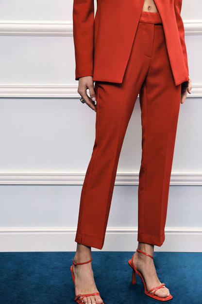 IMPERIAL - Pantaloni cropped fit taglio dritto sartoriale