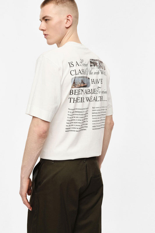 IMPERIAL - T-shirt con stampa avanti e retro