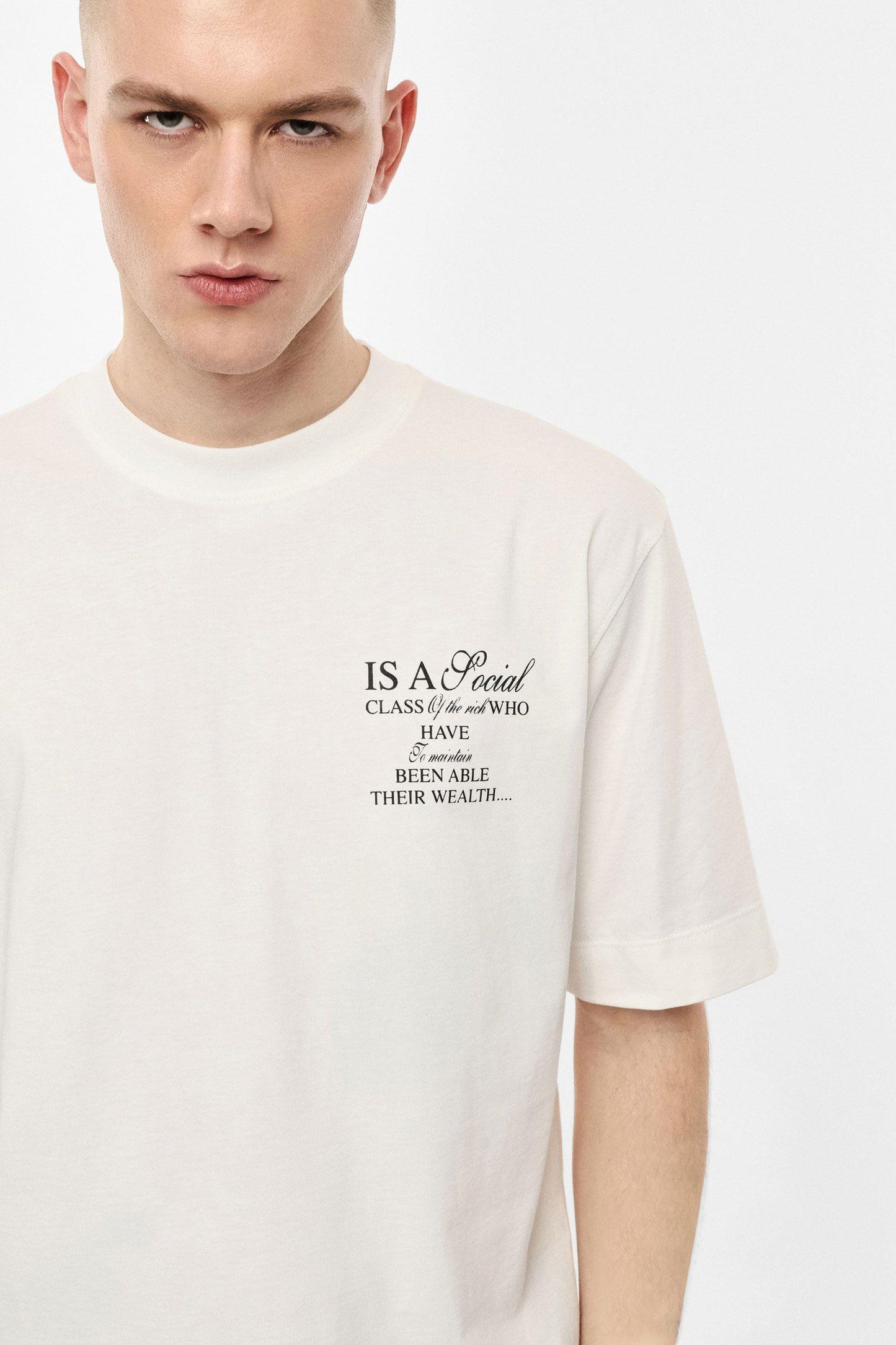 IMPERIAL - T-shirt con stampa avanti e retro