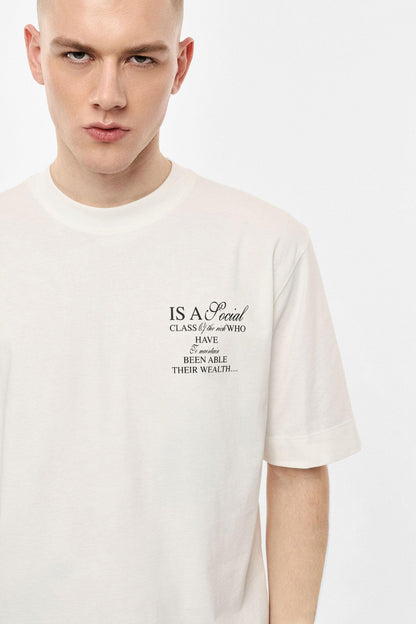 IMPERIAL - T-shirt con stampa avanti e retro
