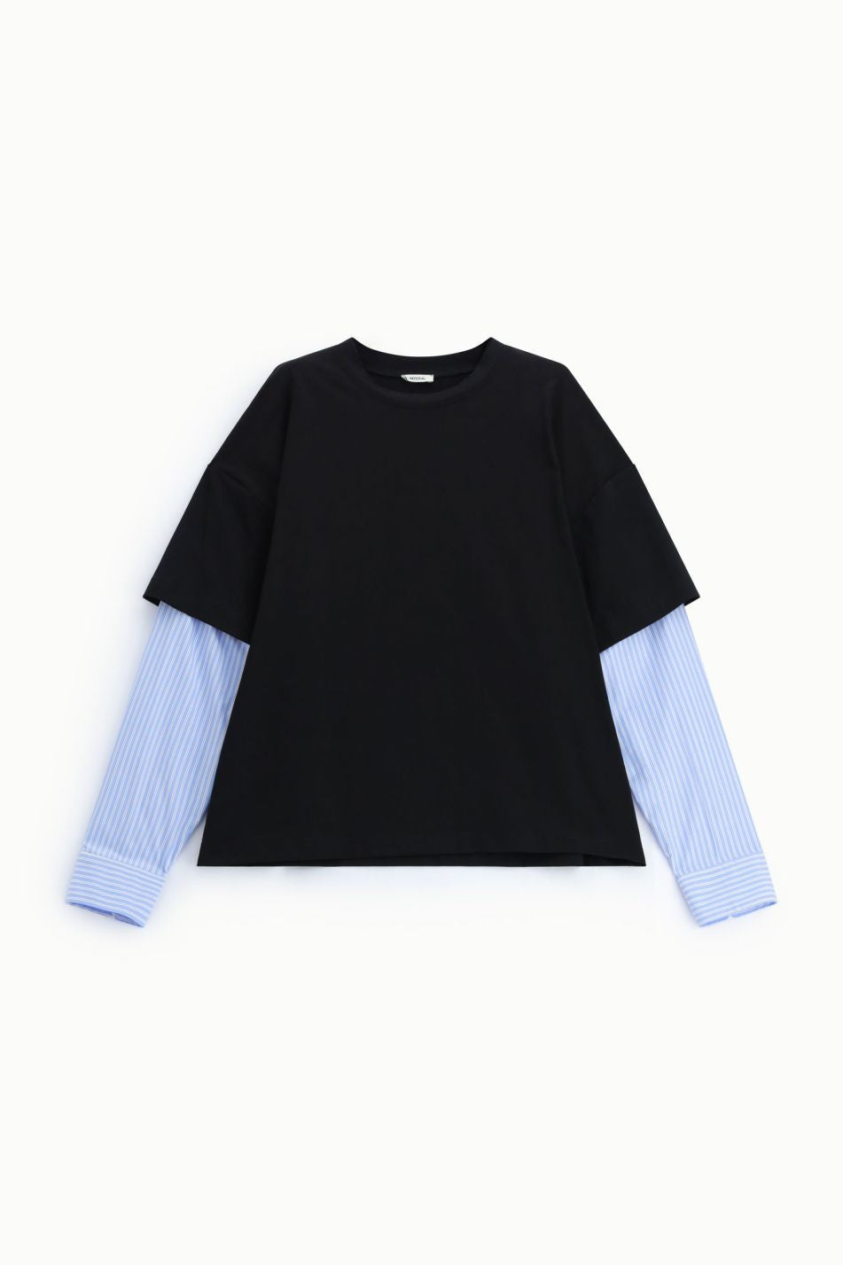 IMPERIAL - T-shirt con maniche lunghe a contrasto