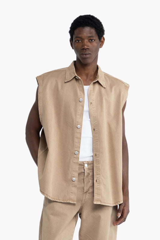 I'M BRIAN - Camicia smanicata in cotone