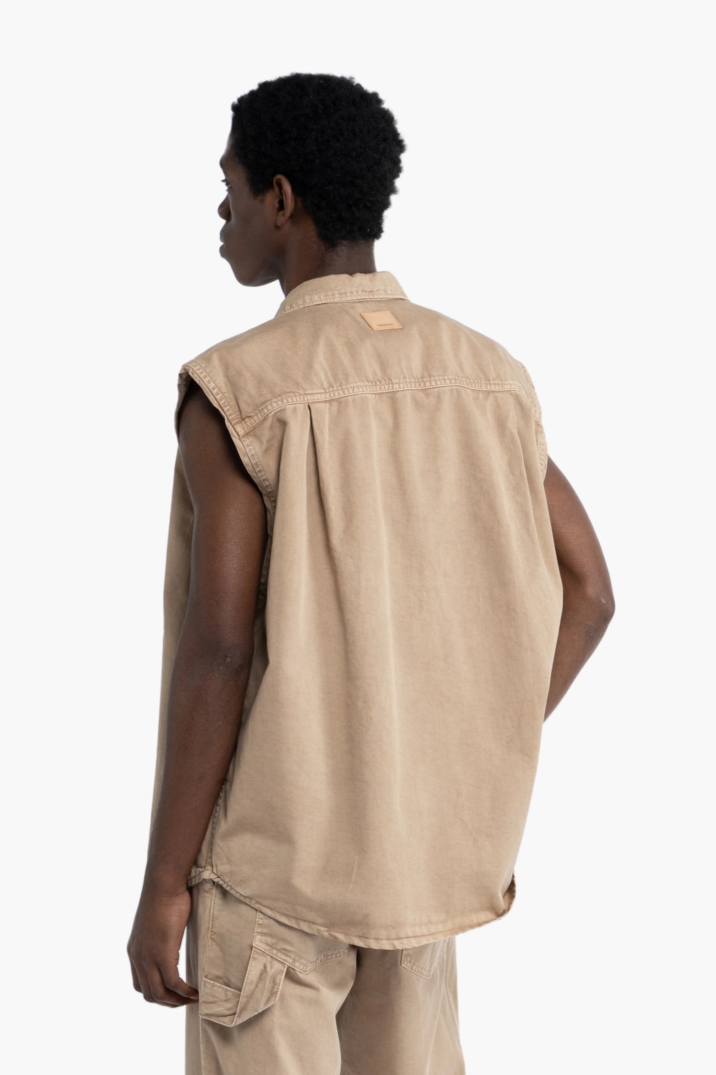 I'M BRIAN - Camicia smanicata in cotone