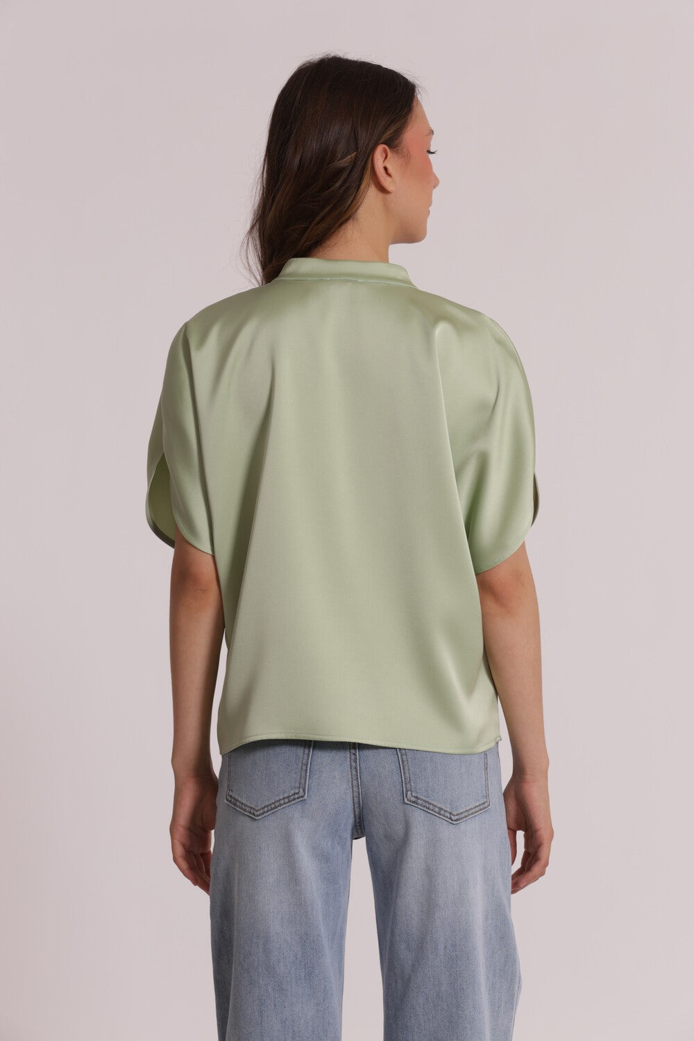 MIMI' MUA' - Blusa mezze maniche tulipano