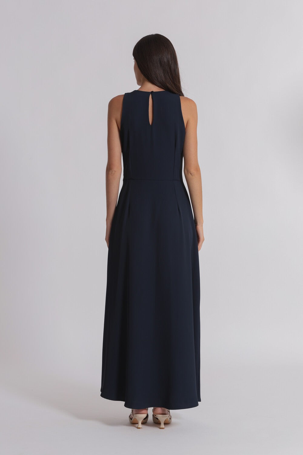 MIMI' MUA' - Abito midi con scollo a goccia