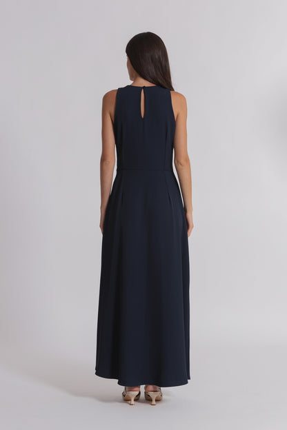 MIMI' MUA' - Abito midi con scollo a goccia