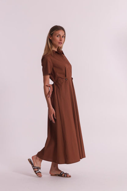 MIMI' MUA' - Abito lungo a maniche corte