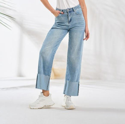 PDK - Jeans con risvolto