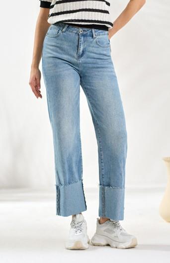 PDK - Jeans con risvolto