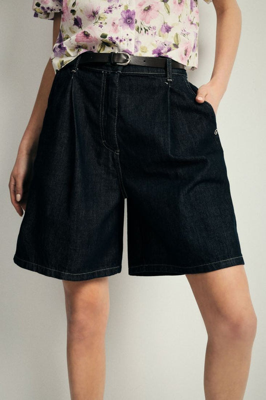PLEASE - Bermuda in denim