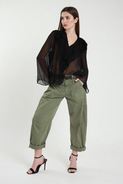 SUSY MIX - Pantaloni ovetto over