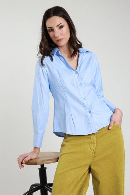 SUSY MIX - Camicia oxford sfiancata