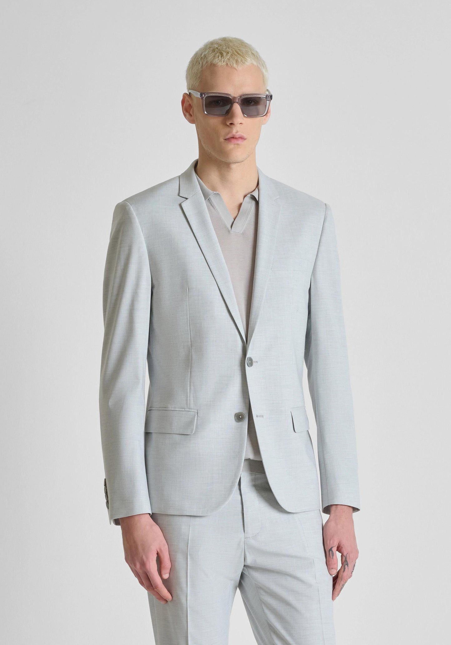 ANTONY MORATO - Giacca slim fit 'bonnie' con micro pattern