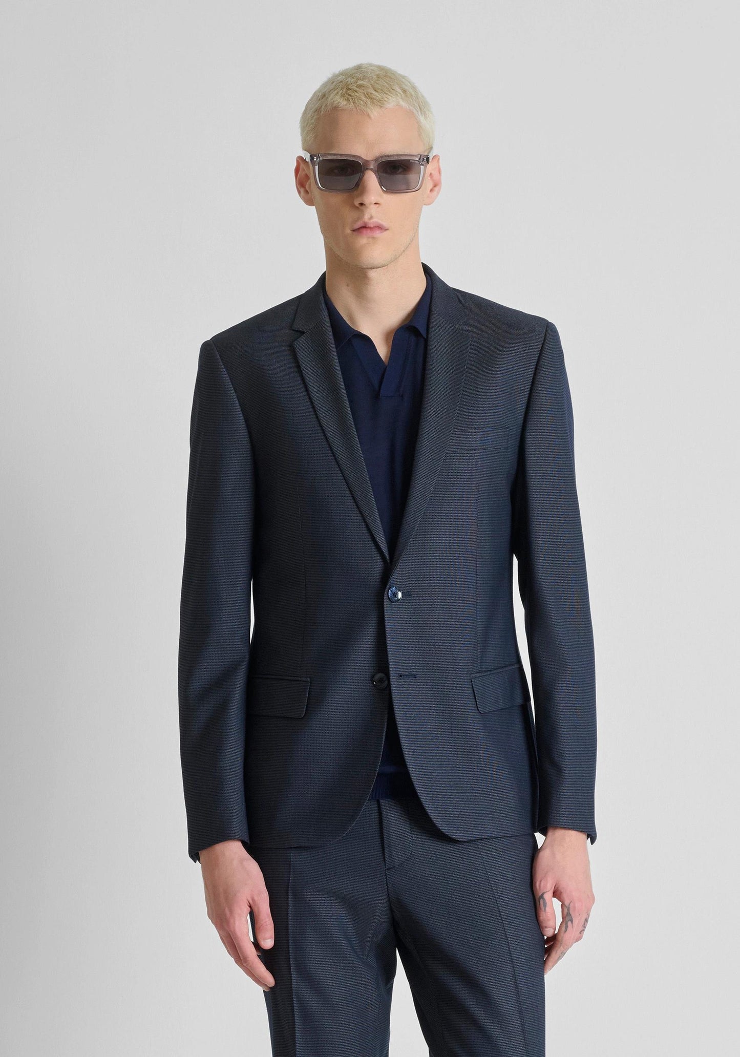 ANTONY MORATO - Giacca slim fit 'bonnie' con micro pattern
