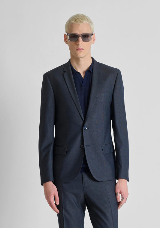 ANTONY MORATO - Giacca slim fit 'bonnie' con micro pattern