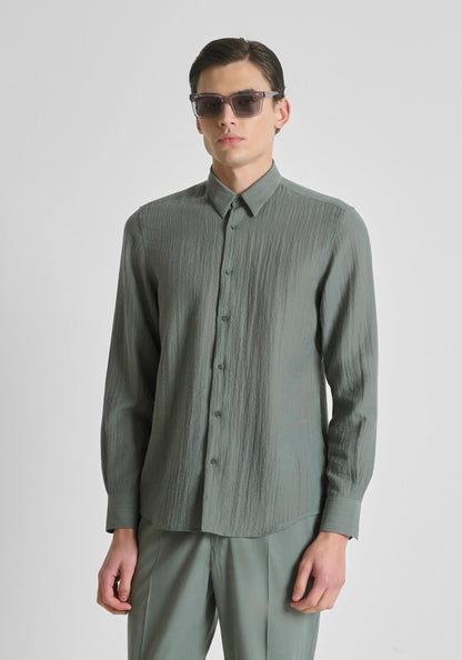 ANTONY MORATO - Camicia regular fit 'Napoli' in misto lyocell