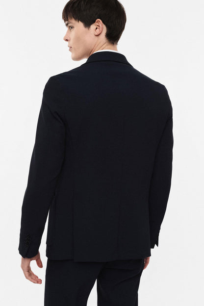 IMPERIAL - Blazer monopetto con tasche applicate e fazzoletto