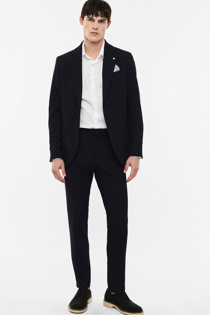 IMPERIAL - Pantaloni slim-fit con piega centrale sartoriale