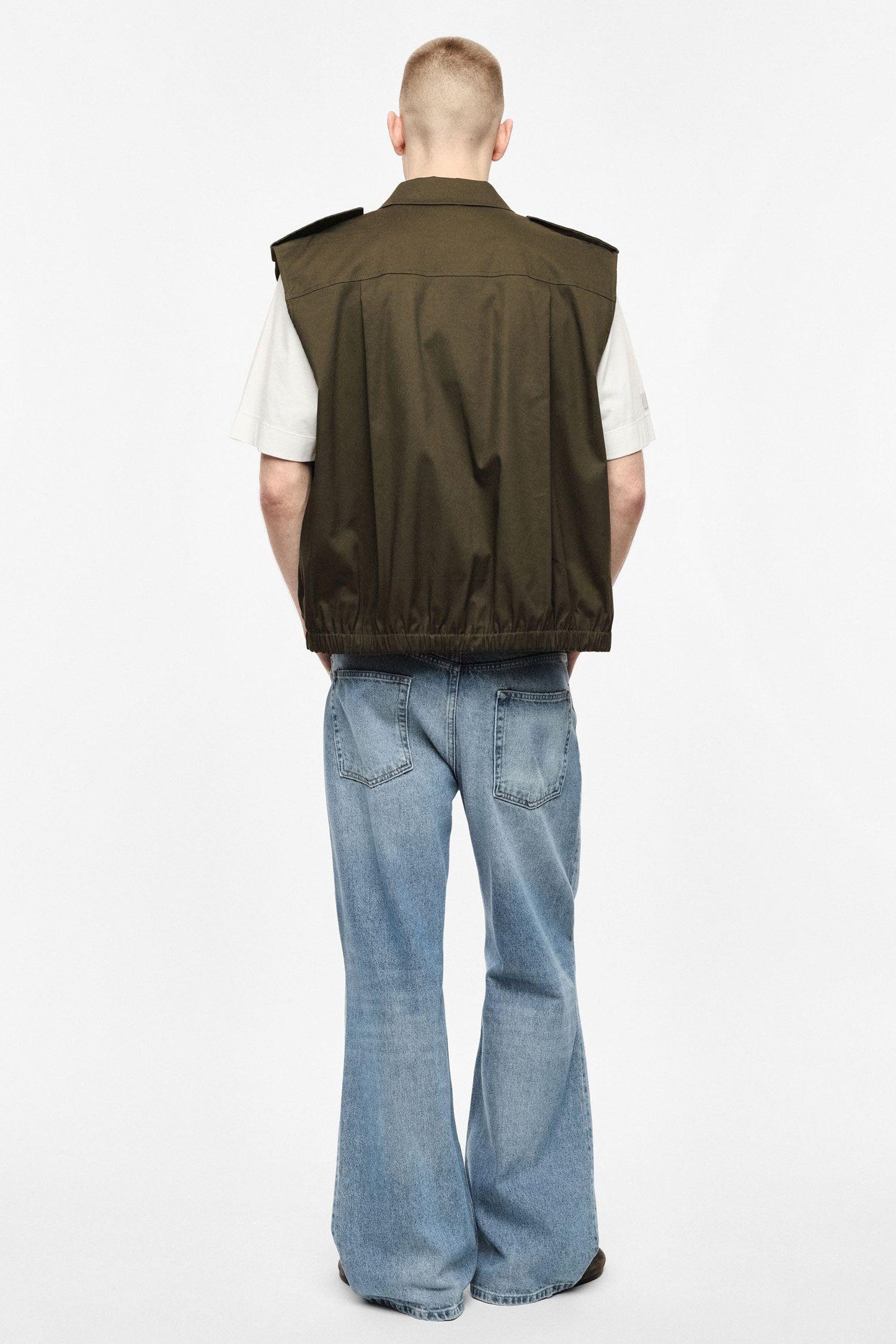 IMPERIAL - Jeans baggy-fit con strappi e dettaglio a cinque tasche