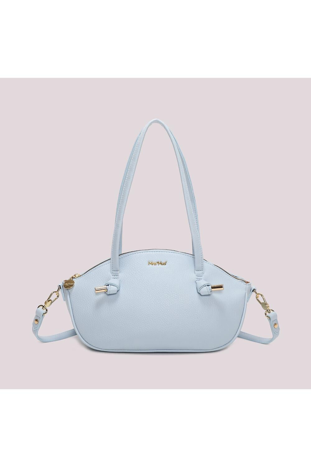 MIMI' MUA' - Borsa a spalla con nodo ai manici