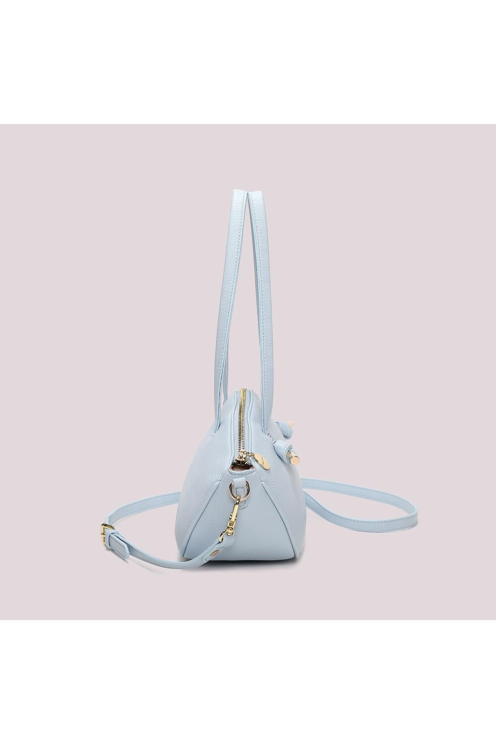 MIMI' MUA' - Borsa a spalla con nodo ai manici