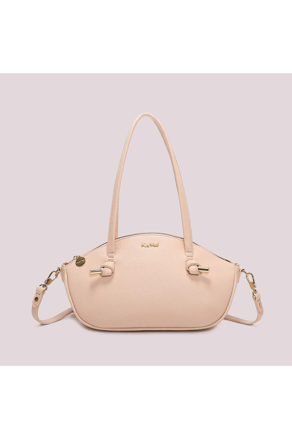 MIMI' MUA' - Borsa a spalla con nodo ai manici
