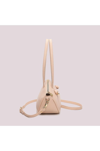 MIMI' MUA' - Borsa a spalla con nodo ai manici