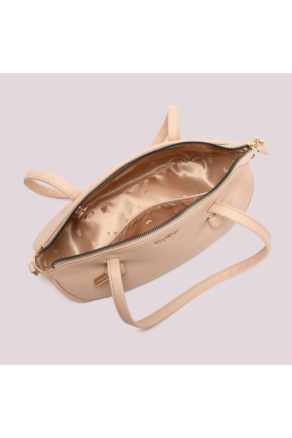 MIMI' MUA' - Borsa a spalla con nodo ai manici