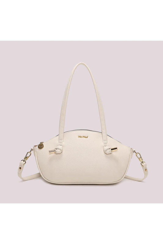 MIMI' MUA' - Borsa a spalla con nodo ai manici