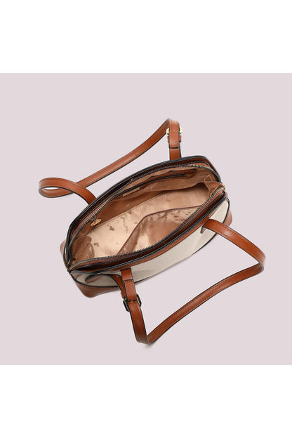 MIMI' MUA' - Borsa a spalla in canvas