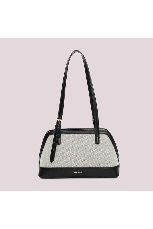 MIMI' MUA' - Borsa a spalla in canvas