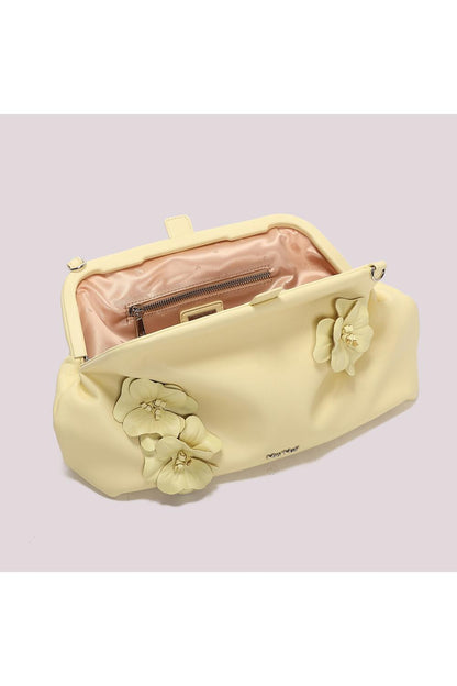 MIMI' MUA' - Borsa a bauletto con fiori