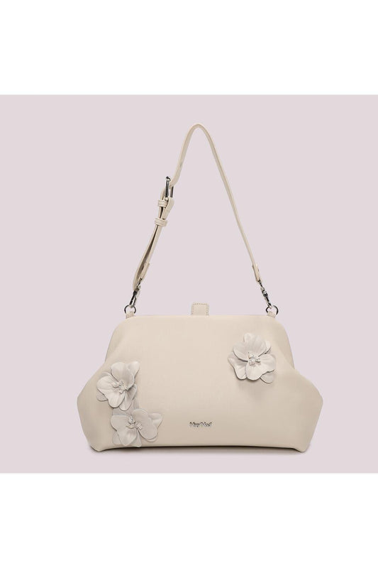 MIMI' MUA' - Borsa a bauletto con fiori