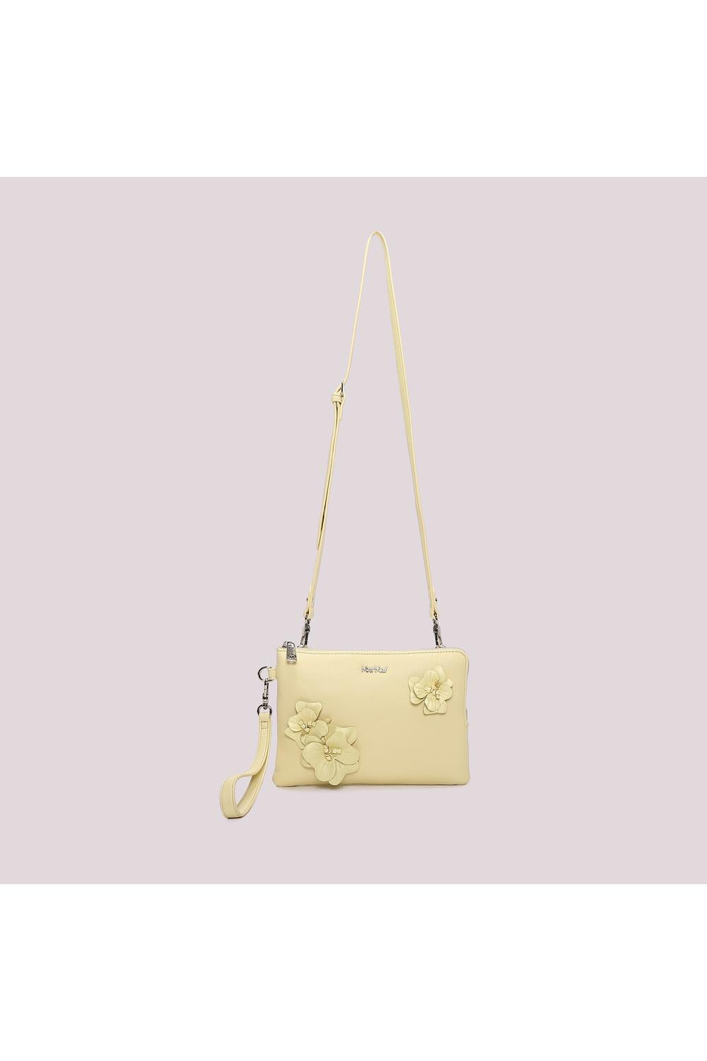 MIMI' MUA' - Borsa a busta con fiori