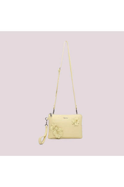MIMI' MUA' - Borsa a busta con fiori