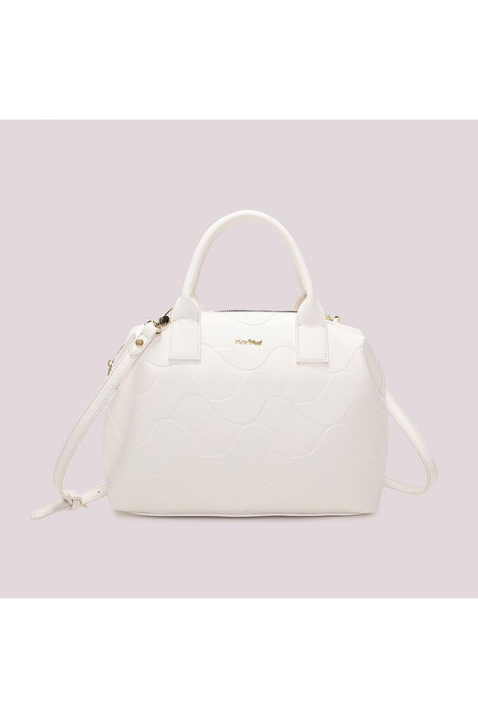 MIMI' MUA' - Borsa a bauletto con motivo ad onda